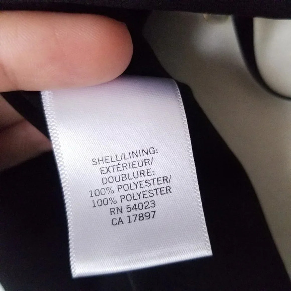 Banana Republic Cascades Ruffle Top Women XS Spaghetti Straps in Black Chiffon - Picture 12 of 12